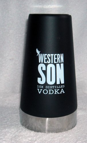 New Western Son 10X Distilled Vodka Stainless Steel Shaker Cup