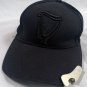 Guinness Beer Baseball Hat Embroidered Harp Logo Metal Bottle Opener Black