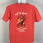 The Original Sailor Jerry Spiced Rum Eagle Logo T Shirt Mens Large Red