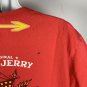 The Original Sailor Jerry Spiced Rum Eagle Logo T Shirt Mens Large Red