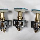 3 Universal Basin Pop-up Wash Basin Drain Filter Sink Drain Vanity Stoppers