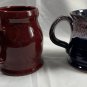 2 Deneen Pottery Hand Thrown Coffee Mugs USA Mountain Top Resort Macalestri Coll