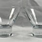 2 New Grand Marnier Etched Base Tapered Cocktail Glasses 6 oz