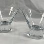 2 New Grand Marnier Etched Base Tapered Cocktail Glasses 6 oz