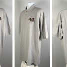New Iowa Paint Polo Golf Shirt Mens 2XL Embroidered Gray Cotton Polyester Blend