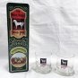 The White Horse Cellar Blended Scotch Whisky 10 oz Cocktail Glasses + Empty Tin