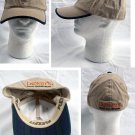 Dewar's Finest Scotch Whiskies Baseball Hat Tan S/M Embroidered Logo Flexfit