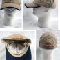 Dewar's Finest Scotch Whiskies Baseball Hat Tan S/M Embroidered Logo Flexfit