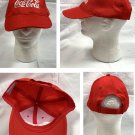 New Coca Cola Coke Baseball Hat Mens Embroidered Cotton Red
