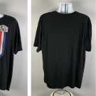 Fox Racing T Shirt Mens XXL Red White Blue Logo Motorcycle 50/50