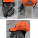 Syngenta Netted Trucker Baseball Hat Agrochemical Seed Farming Orange Insect Net