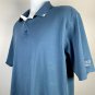 Grey Goose Vodka Golf Polo Shirt Mens Large Embroidered Logo Blue Cotton
