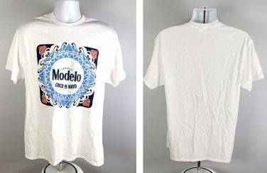 New Modelo Cerveza Beer Cinco de Mayo T Shirt Mens Large