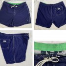 Polo Ralph Lauren Mens XXL Board Shorts Swim Trunks Lined Navy Green Pony