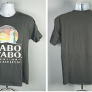 Cabo Wabo Cantina Cabo San Lucas T Shirt Mens Large Cotton Lighthouse Logo