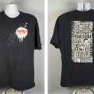 HuHot Mongolian Grill Restaurant T Shirt Mens 2XL Stir Fry Yakisoba Chopsticks