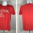 NUTRL Vodka Seltzer Real Juice Keep it Tasty Nebraska Football Shirt Mens Large