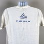 Pinnacle Vodka When You're on Top Last Call is Yours To Make T Shirt Mens Medium