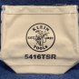 Klein Tools 5416TSR Canvas Tool Bag Bolt Bag Bull Pin Loops Drain Holes