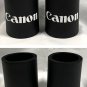 2 Canon Digital Imaging Printers Camera Beer Neoprene Bottle Can Koozies Black