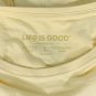 Life is Good Wine Doesn't Ask Silly Questions Crusher T Shirt Womens Large