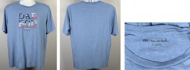 Travis Mathew Dad Bod Make Our Body Great Again T Shirt Mens Large