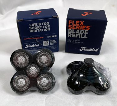 Freebird Flex Series Blade Refill 2-Pack Flexible Replacement Stainless