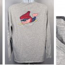 Vineyard Vines Long Sleeve Pocket T Shirt Mens Large Snowboard Ski Whale Logo