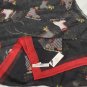 NWT Talbots Ice Skates Winter Holly Berries Scarf Wrap 36" x 36" Polyester