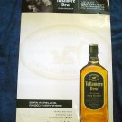 New Tullamore Dew Irish Whiskey Poster Give Every Man His Dew 16" x 24"