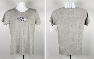 NWT Life is Good Home is Where We Park it T Shirt Womens Medium RV Camping