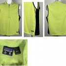 Patagonia Regulator Polartec Polyester Half Zip Vest Womens Large Green Polyeste