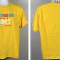 La Cerveza del Cinco Pacifico Beer T Shirt Mens XL Yellow
