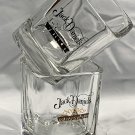 2 Jack Daniels Whiskey 8 oz Square Cocktail Glasses