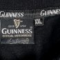 Guinness Beer Dublin Polo Golf Shirt Mens XXL Black Embroidered Cotton Poly Mix