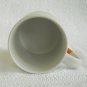 2014 Starbucks embossed logo Ceramic Coffee Mug 14 oz orange & white
