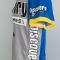 Discovery Channel Trek Bissell AMD Bicycle Bike Jersey Womens XL 3/4 Zip Blue
