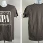 Lagunitas IPA Beer Ruthlessly Delicious T Shirt Mens Large Gray