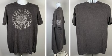 Black Rifle Coffee Company Eagle Gun Logo T Shirt Mens XL