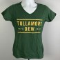 Tullamore Dew ESTD 1829 Irish DEW & a Brew T Shirt Womens Small Green Cotton