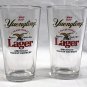 2 Yuengling Brewing Co Lager Beer Pint Glasses America's Oldest Brewery Eagle