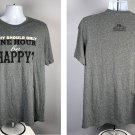 Dr McGillicuddys Why Should Only One Hour be Happy T Shirt Mens 2XL Dr McGillicuddys Why Should Only One Hour be Happy T Shirt Mens 2XL