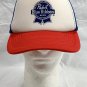 PBR Pabst Blue Ribbon Beer Snapback Trucker Baseball Hat Mens Foam Front