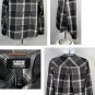 Alaskan Hardgear by Duluth Trading Shirt Button Front Mens Medium Black Plaid