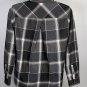 Alaskan Hardgear by Duluth Trading Shirt Button Front Mens Medium Black Plaid