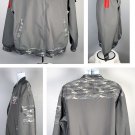 Hyvee I Proudly Served My Country & Flag Full Zip Jacket XL Polyester Camo