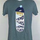 Runza Restaurant Temperature Tuesday T Shirt Mens Small Cotton Polyester Blend