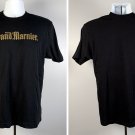 Grand Marnier T Shirt Womens XL Gold Sparkle Logo Cotton USA Made