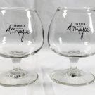 2 New El Mayor Tequila 5 oz Stemmed Snifter Cocktail Glasses