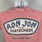 Ron Jon Custom Surfboards Clearwater Beach Florida T Shirt Mens Small Red